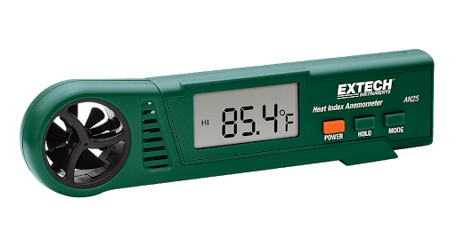 Máy đo tốc độ gió thích hợp với đo chỉ số nhiệt