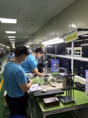 Khu vực kiểm tra thiết bị máy móc tại ISOCAL