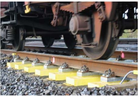 Thực hiện cân tàu hỏa