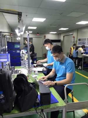 Tiến hành kiểm định thiết bị