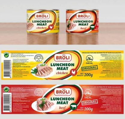 Sử dụng dấu định lươjng trên bao bì thực phẩm